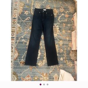 Good American Dark Blue Straight Leg Jeans